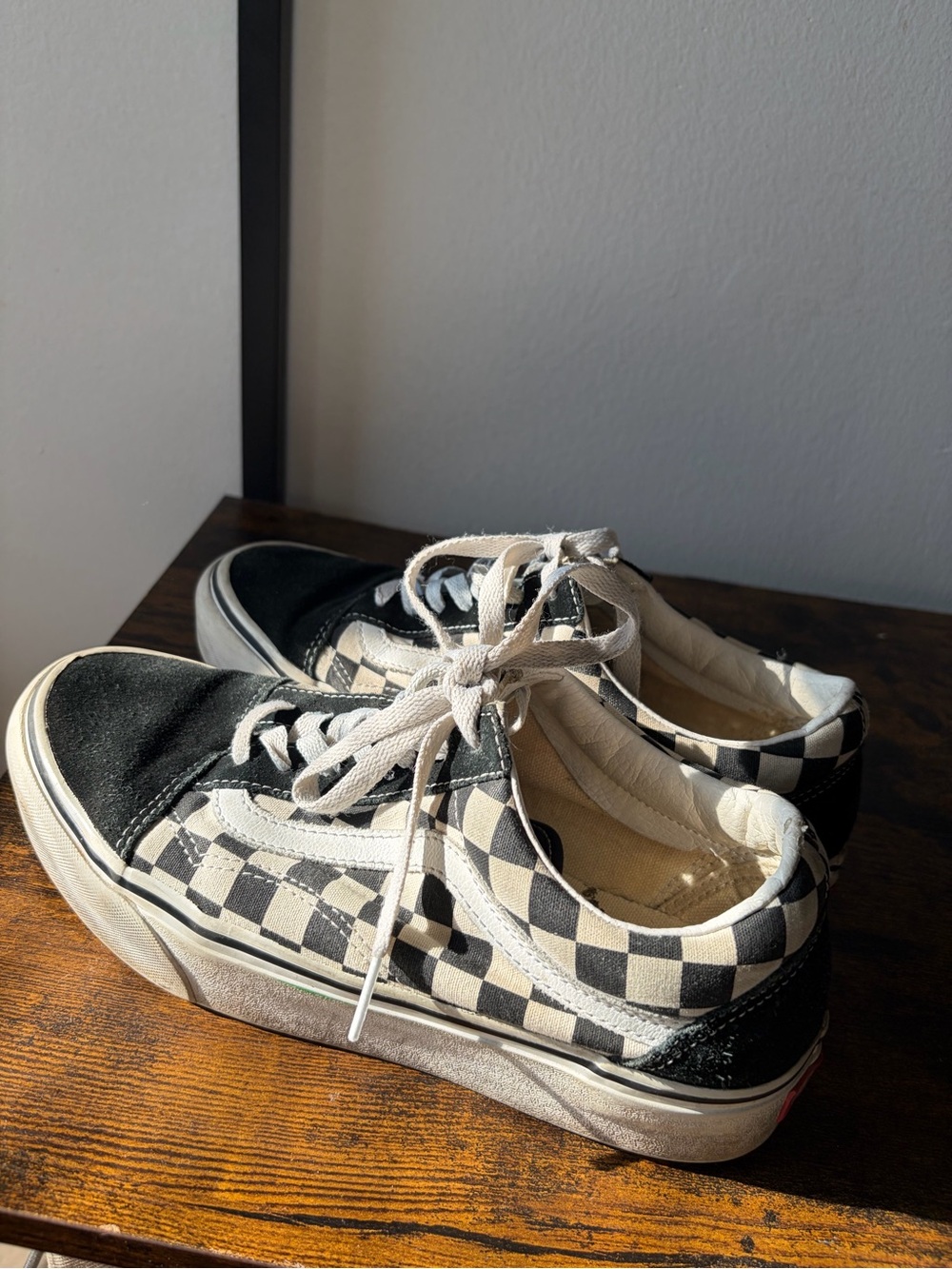 Vans Women’s Checkerboard Platform Sneakers